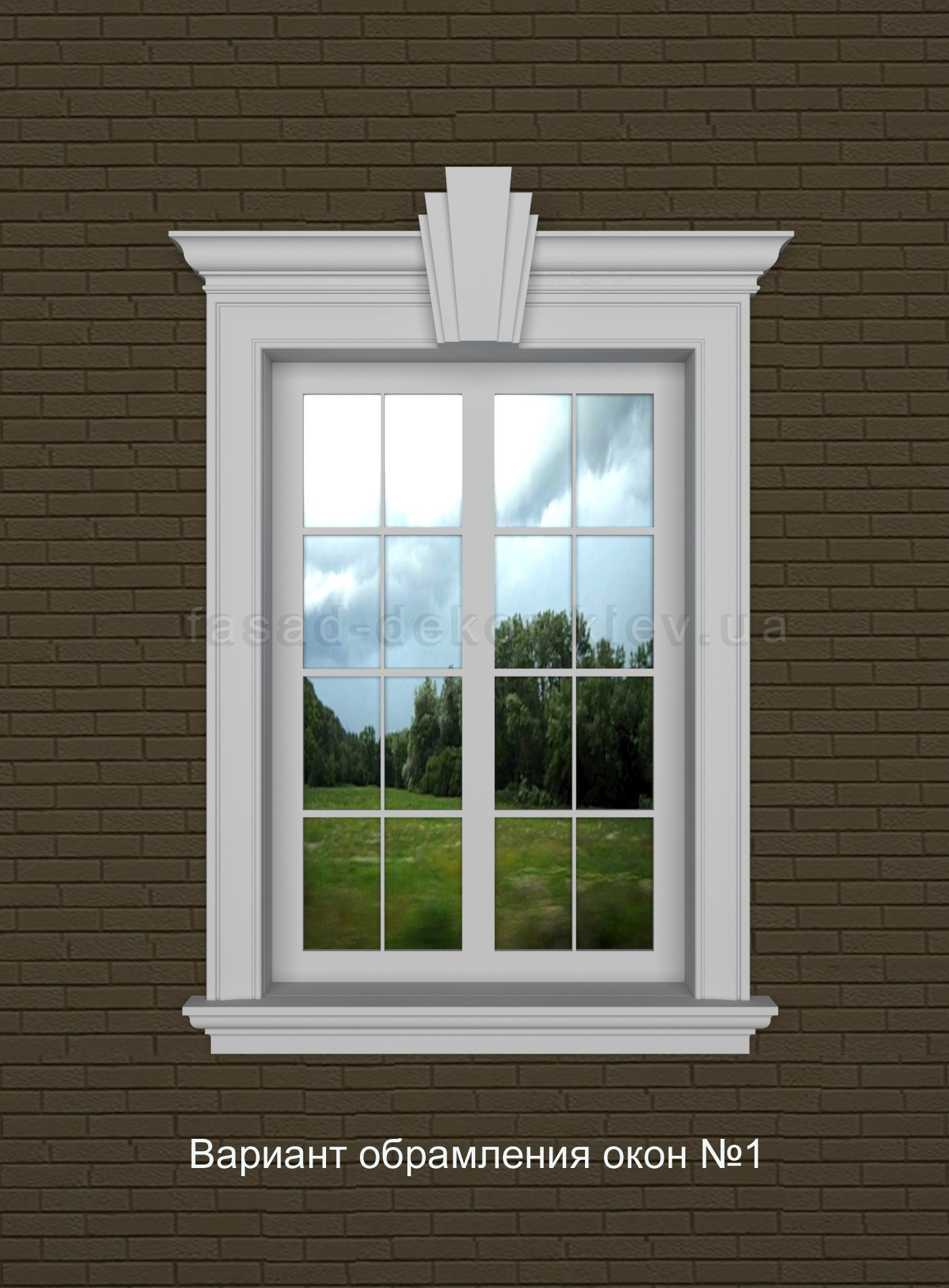 Оконное обрамление К 1